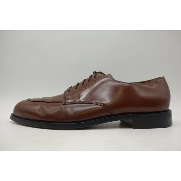 Cole Haan City Brown Leather Split Toe Lace Up Dress Oxfords Shoes Men\'s 10.5 D main image 9